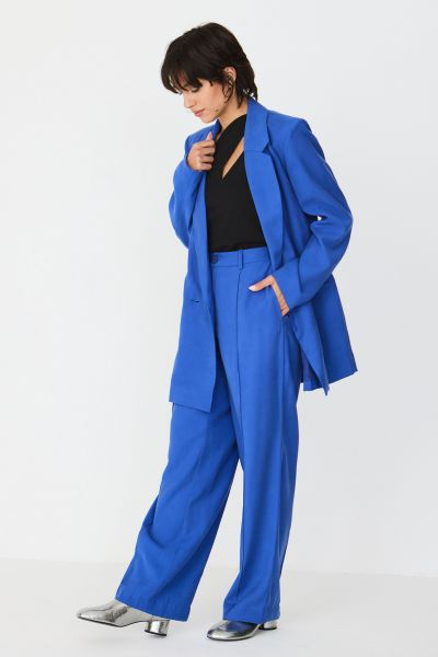 SKFK - AFRIKA TROUSER Ecovero Hose B5 blue