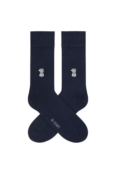 A-DAM - COFFEE Socken navy